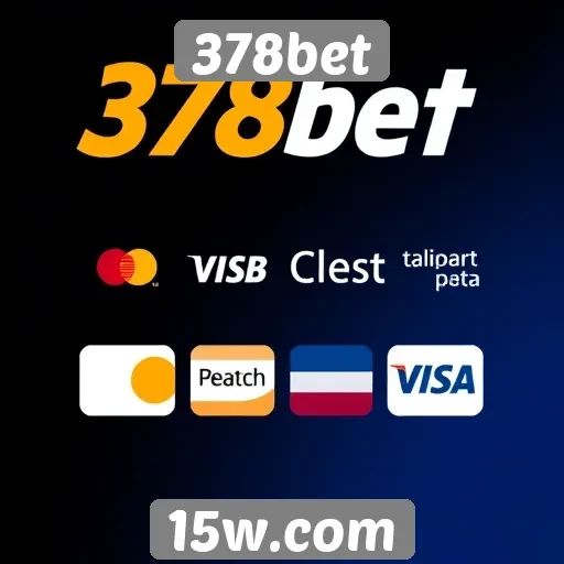 Integração de métodos de pagamento no 378bet